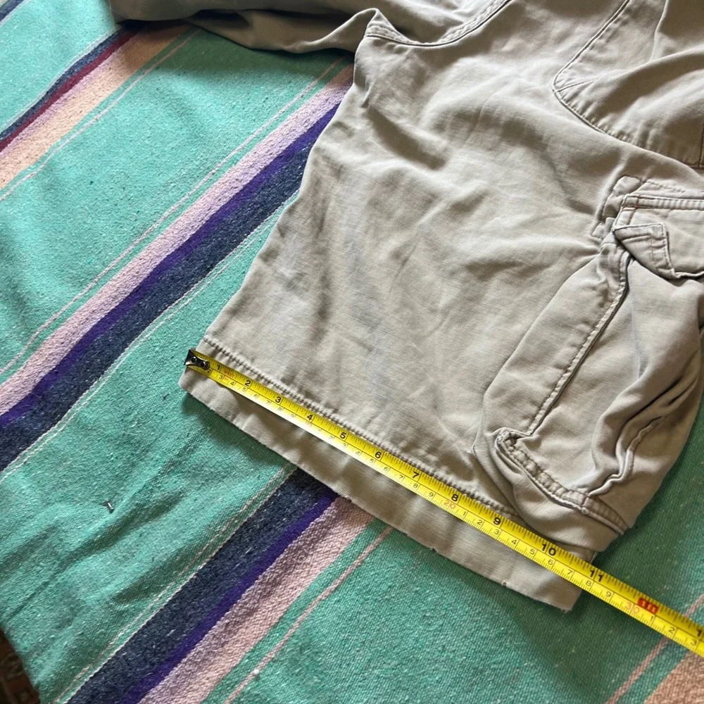 Cargo Supply Shorts Mens 32 Tan Khaki Cotton Utility Gorpcore Workwear Skater